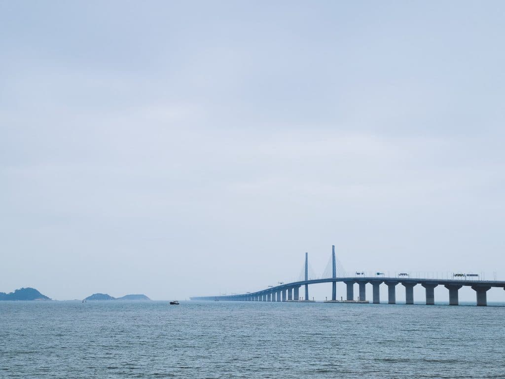 Le pont de Macao : le pont maritime le plus long du monde !