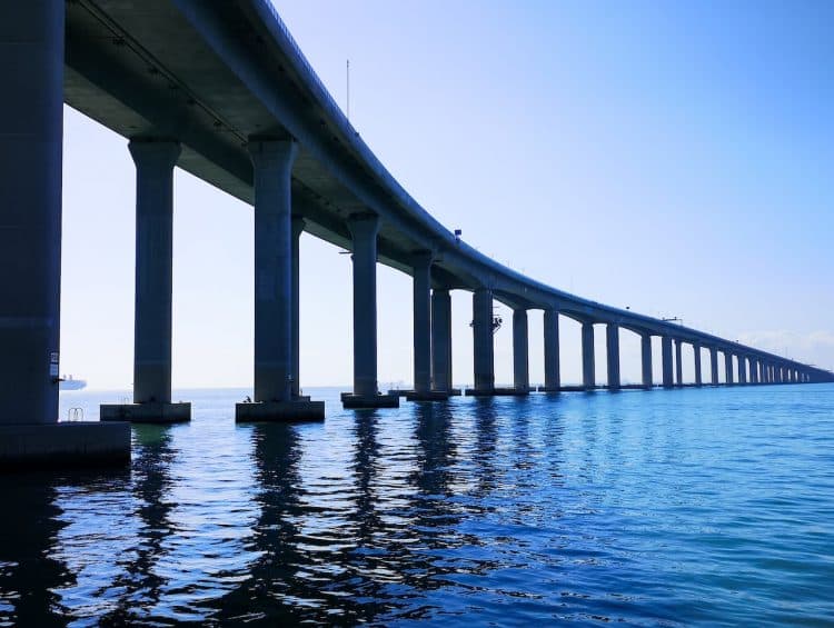 Le pont de Macao : le pont maritime le plus long du monde !